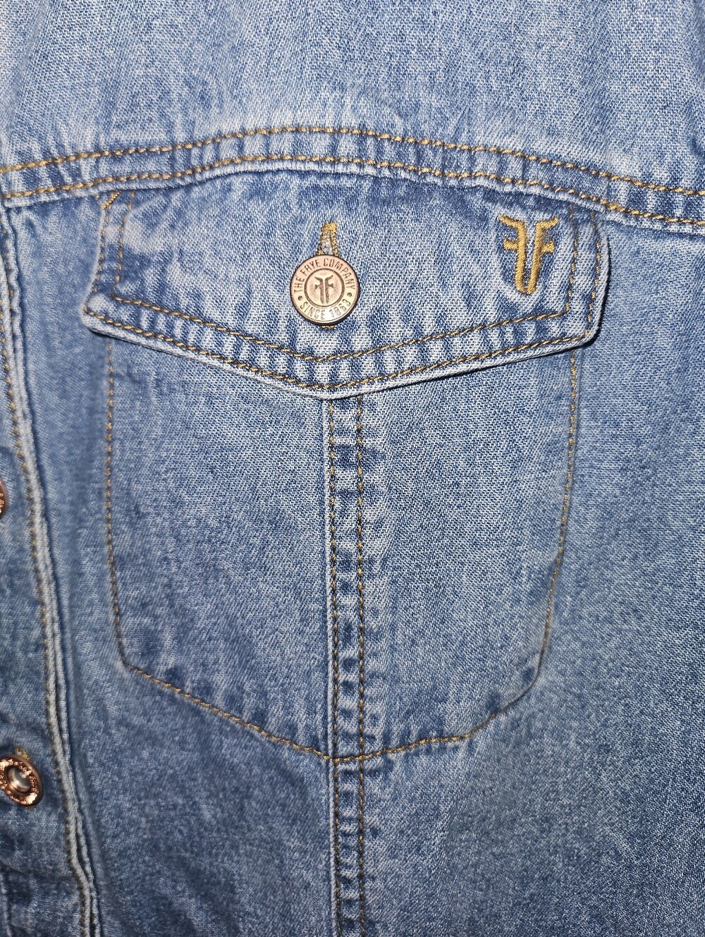 Frye Denim Dress 💙 XXL - Picture 7 of 9